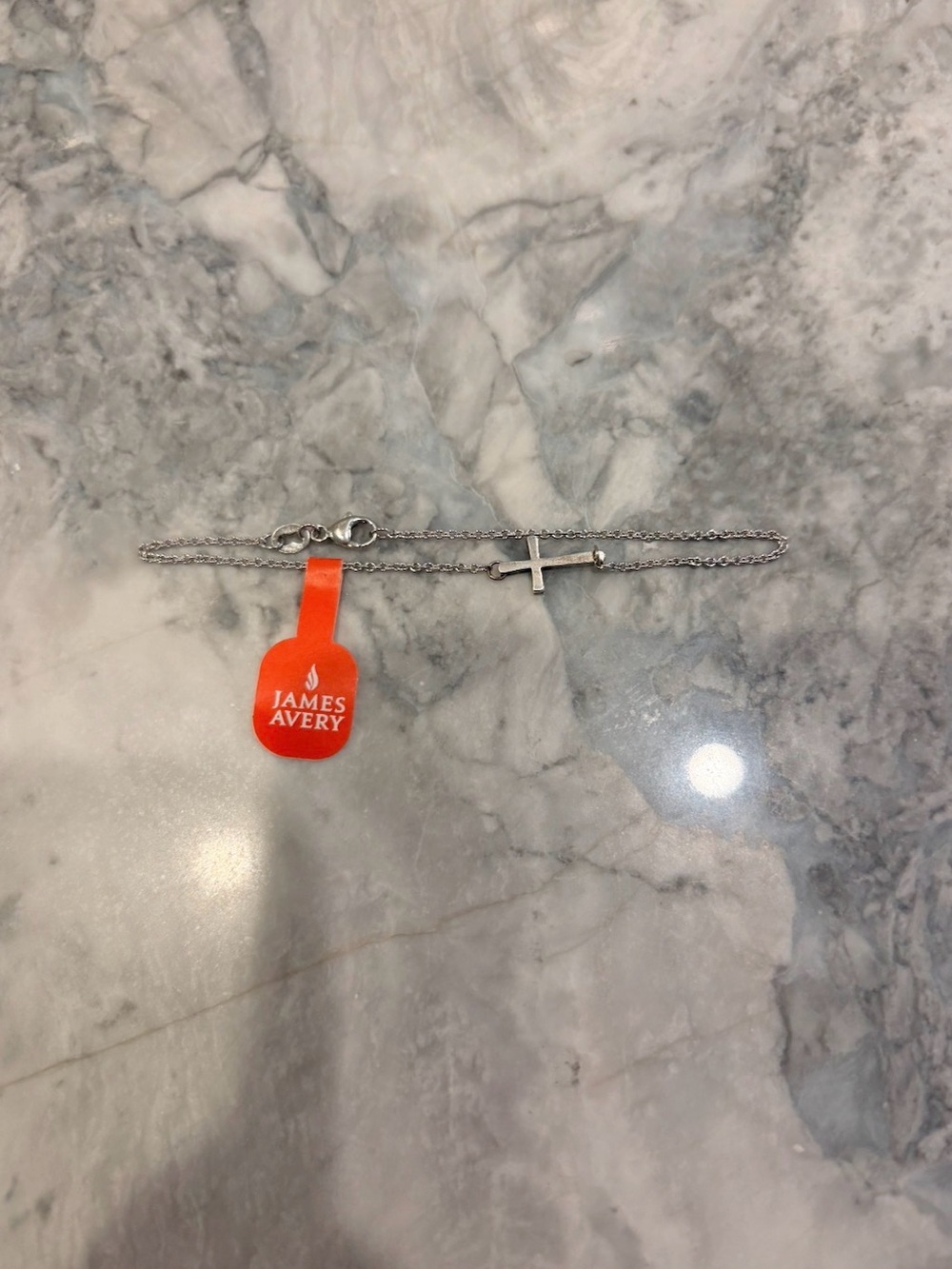 NWT James Avery Silver Cross Bracelet
